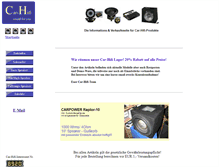 Tablet Screenshot of car-hifi.musikhaushorn.de